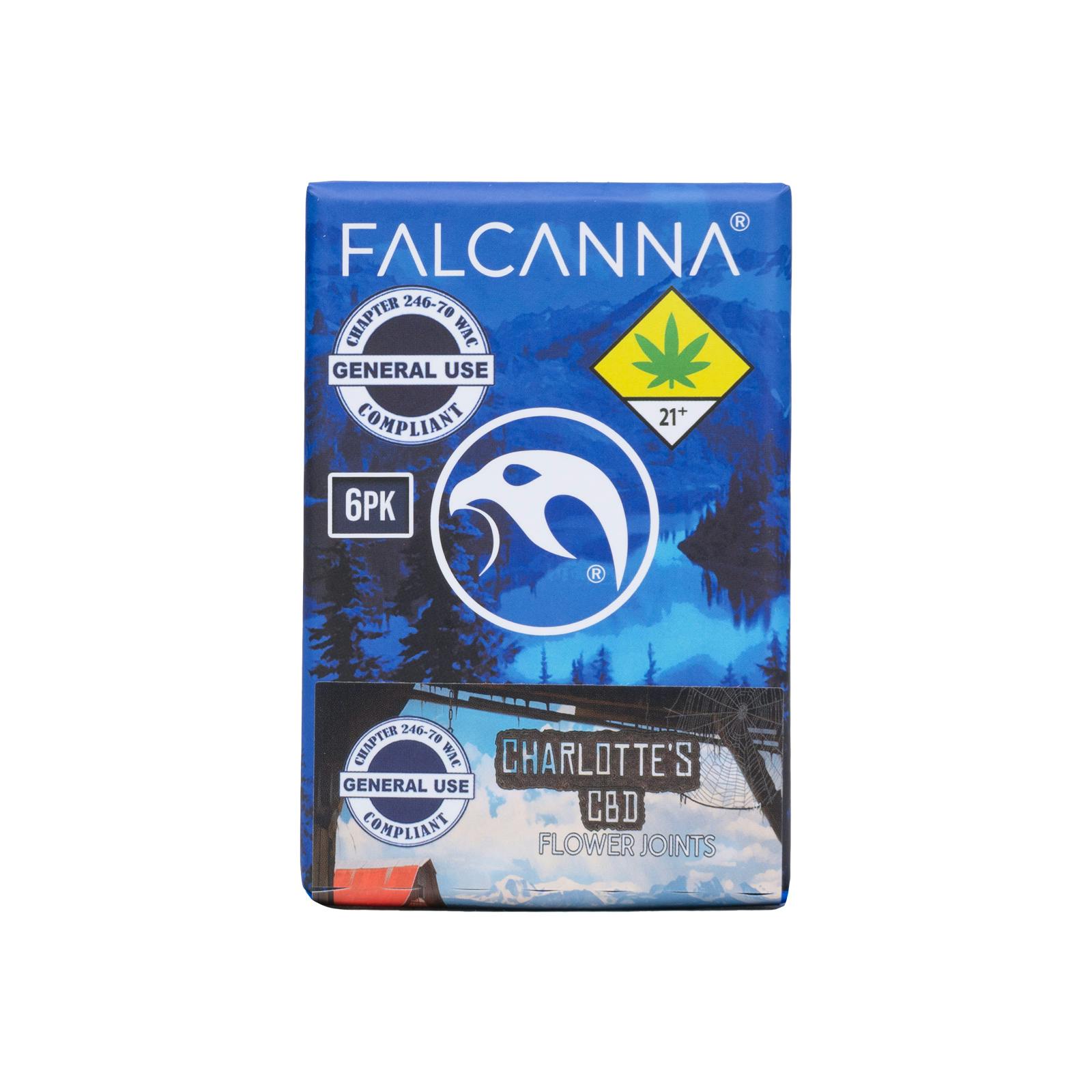 Charlotte's Web CBD | Falcanna .6 Gram Pre-Roll 6pk - 3.6g