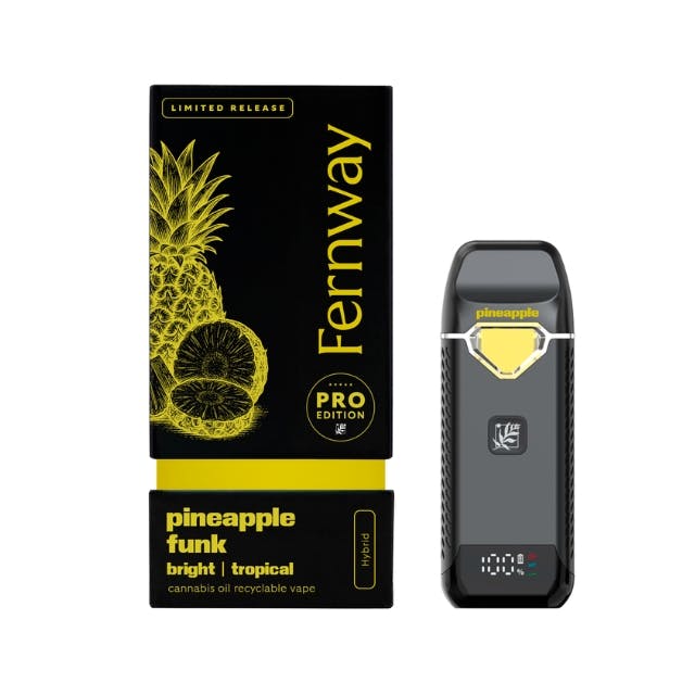 FERNWAY - PINEAPPLE FUNK - LIMITED EDITION - 2G TRAVELER PRO - ALL IN ONE  VAPE - 2 G - 2g | FERNWAY Vaporizers | State of Mind Dispensary