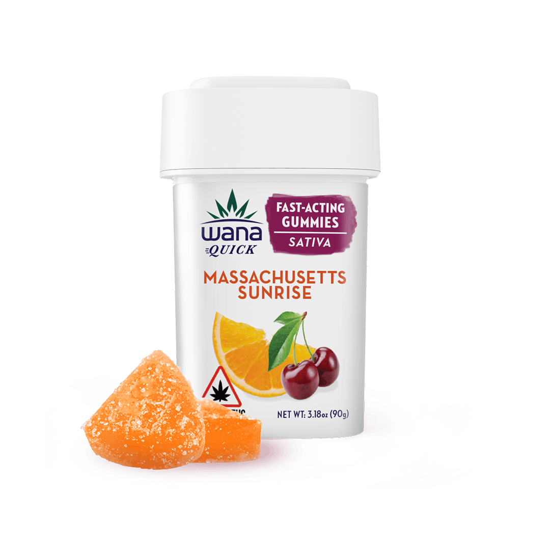 Shop Massachusetts Sunrise Fast Acting Gummies 20 Pack 0.1g Edibles