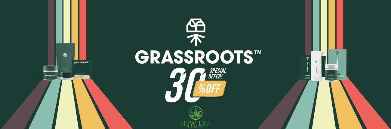 30% OFF GRASSROOTS