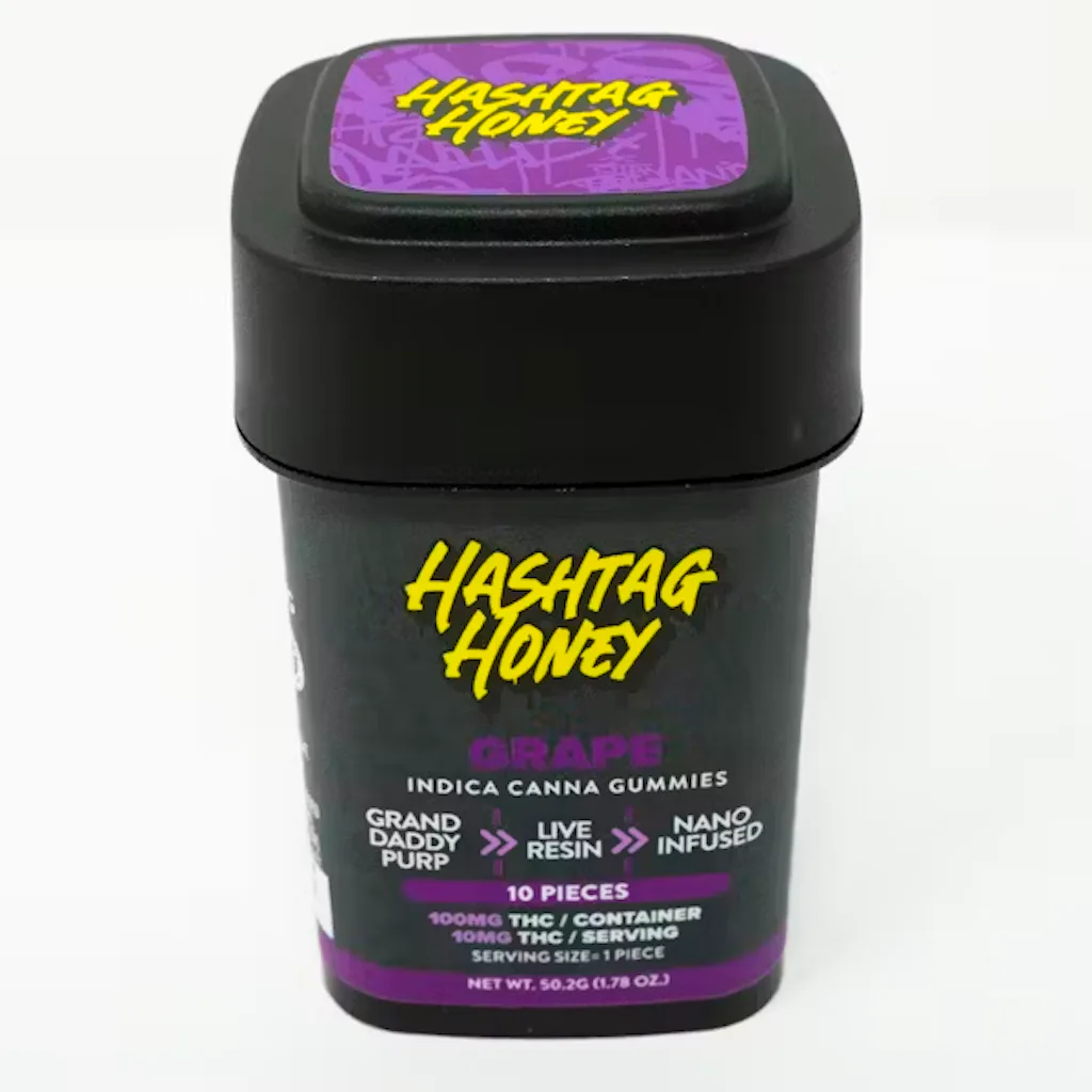 Hashtag HoneyHashtag Honey - Grape - Gummy 10pk