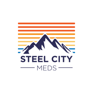 Steel City Meds (Med) logo