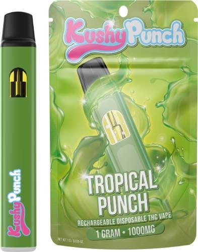 TROPICAL PUNCH DISPOSABLE - 1g | Vapes & Carts | KUSHY PUNCH | Parkway  Dispensary - Tilton (Rec) | 2 Donna Drive Tilton, IL 61832