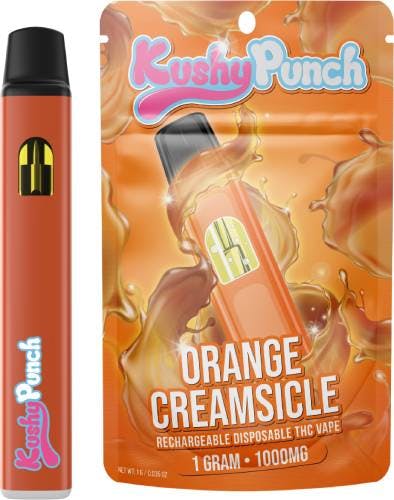 ORANGE CREAMSICLE DISPOSABLE - 1g | Vapes & Carts | KUSHY PUNCH