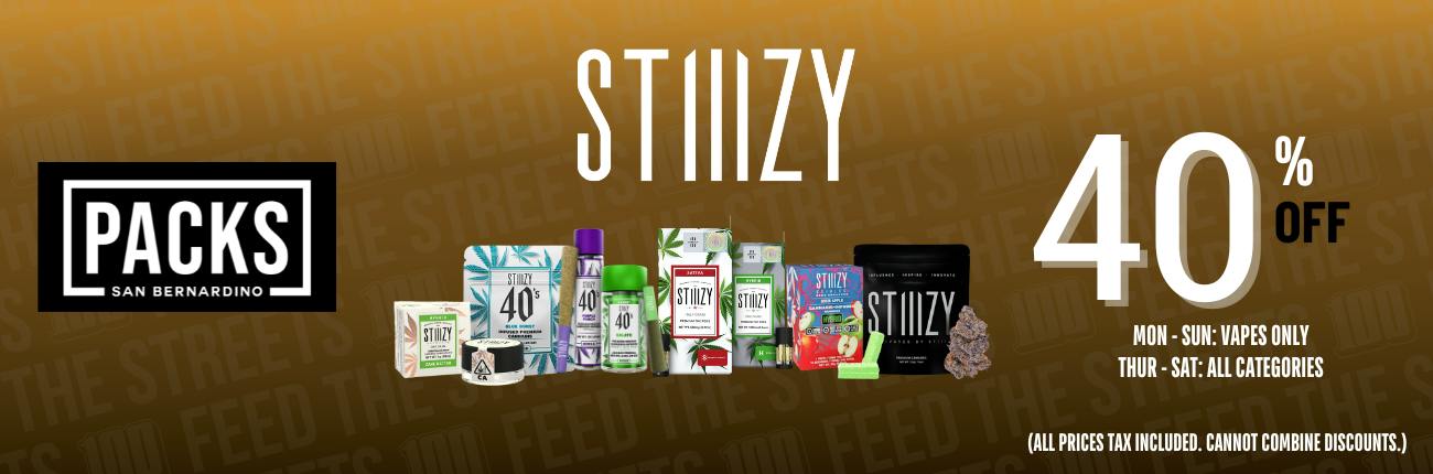 40% Off STIIIZY