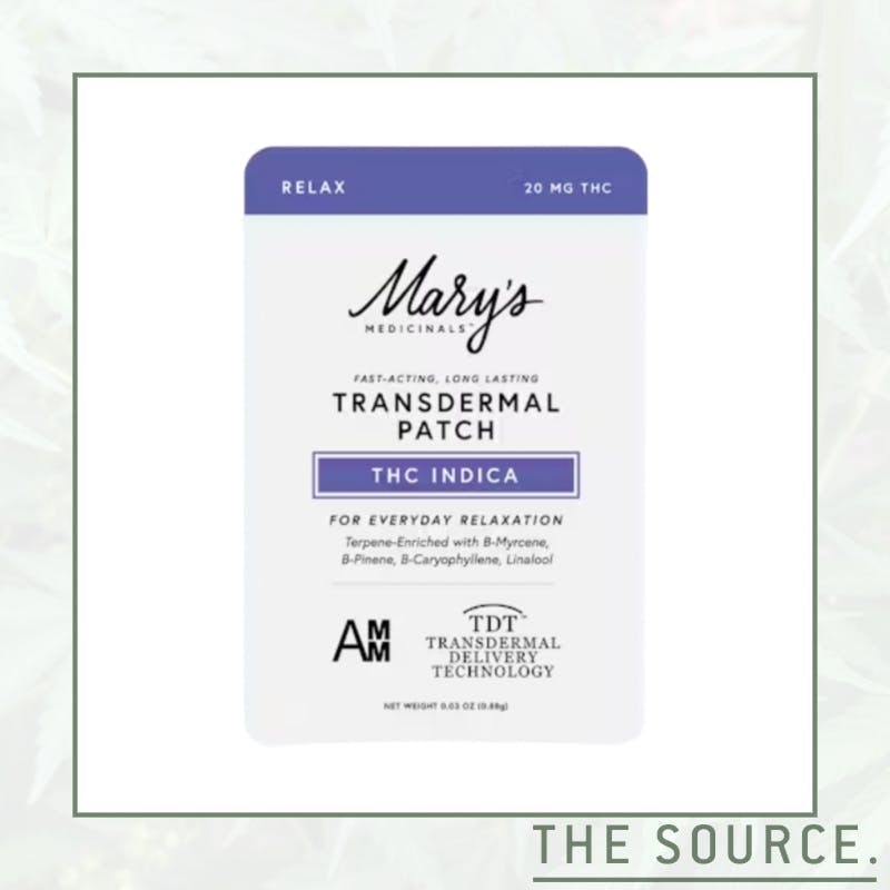 Entourage Transdermal Patch SSW 0.025g Topicals Synergy