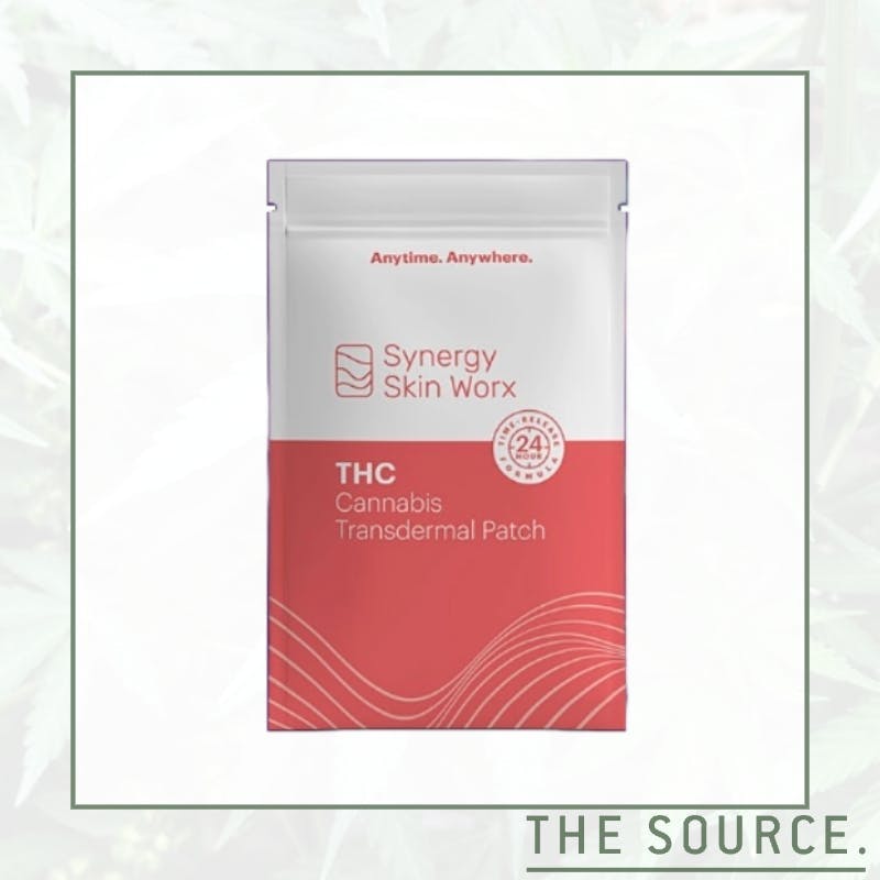 High THC Transdermal Patch SSW 0.03g Topicals Synergy Skin