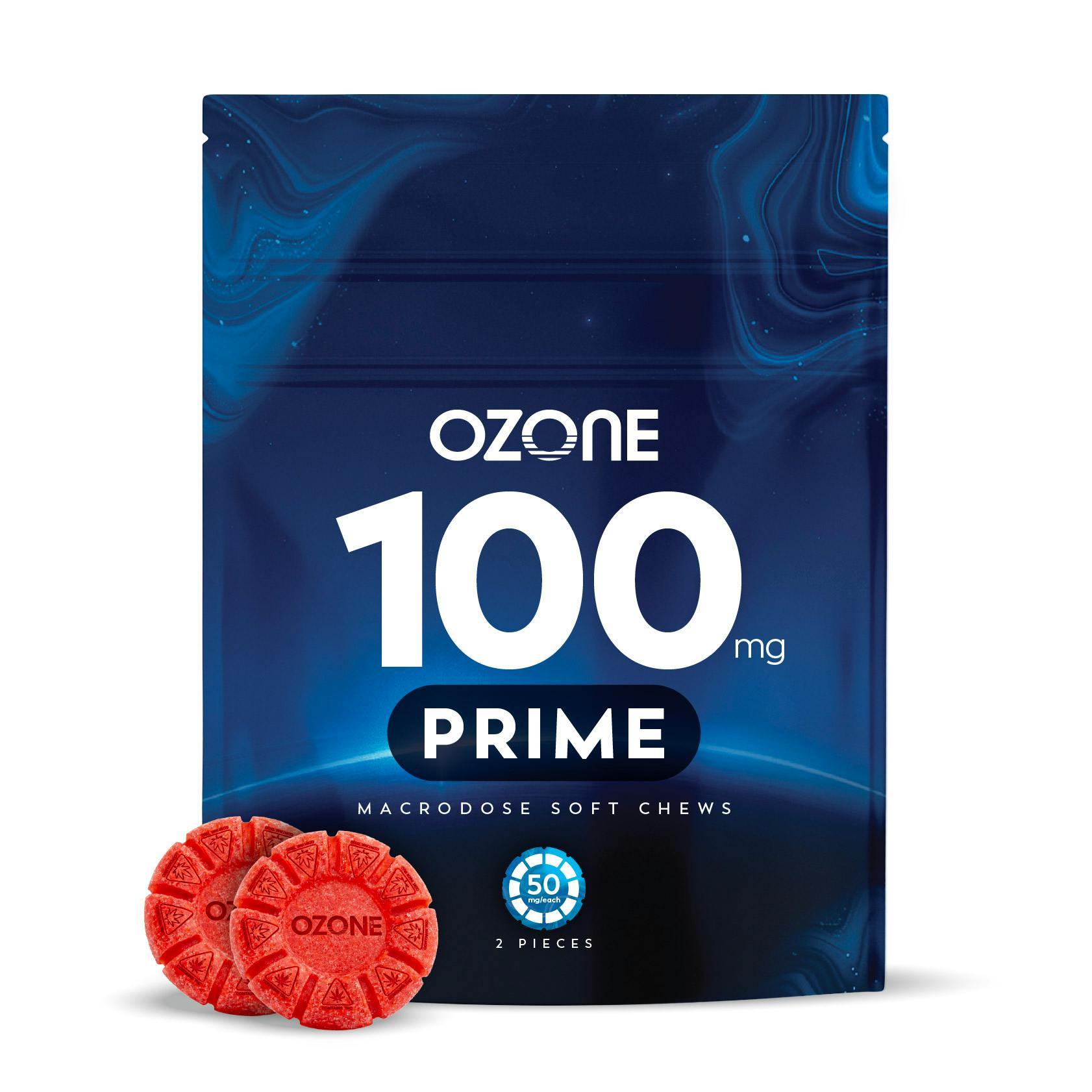 OZ. – Ozone BLOOD ORANGE | 2PK | PRIME MACRODOSE GUMMIES - 100mg | Edibles