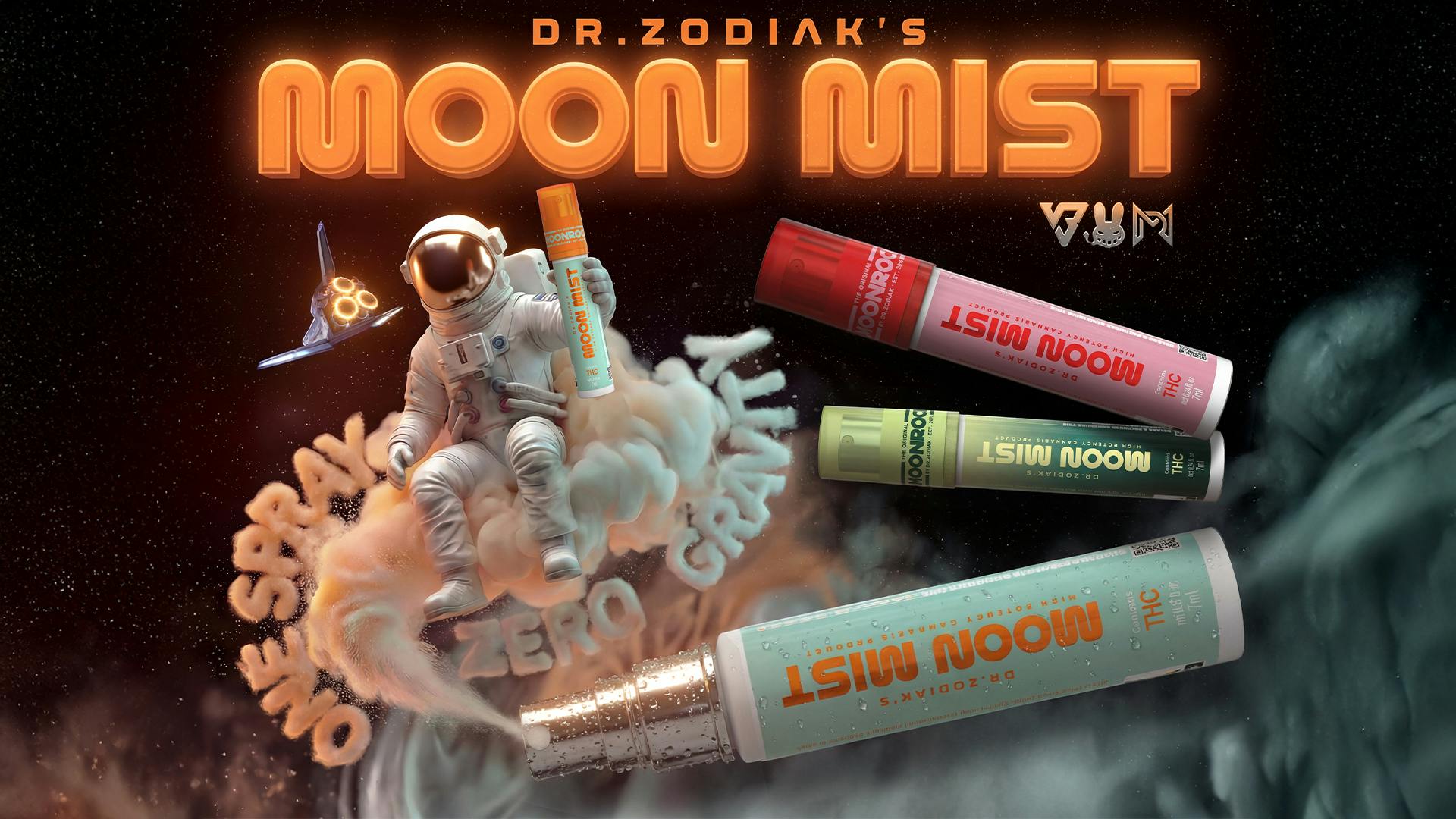 PEPPERMINT | 7ML | MOON MIST - 100mg | Edibles | DR. ZODIAK | at
