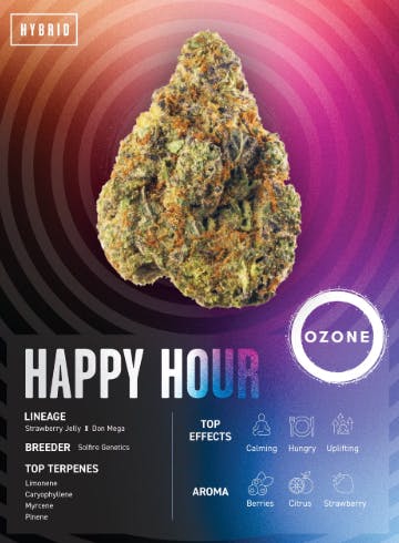HAPPY HOUR # 21 | 3.5G - 3.5g | Flower | OZONE | at Nirvana