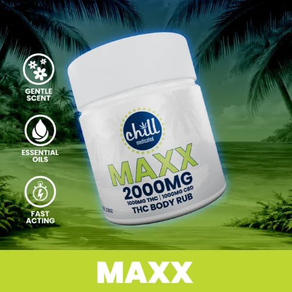SUB ZERO | 1:1 THC:CBD | 3OZ | CHILL ROLL-ON - 100mg | Topicals