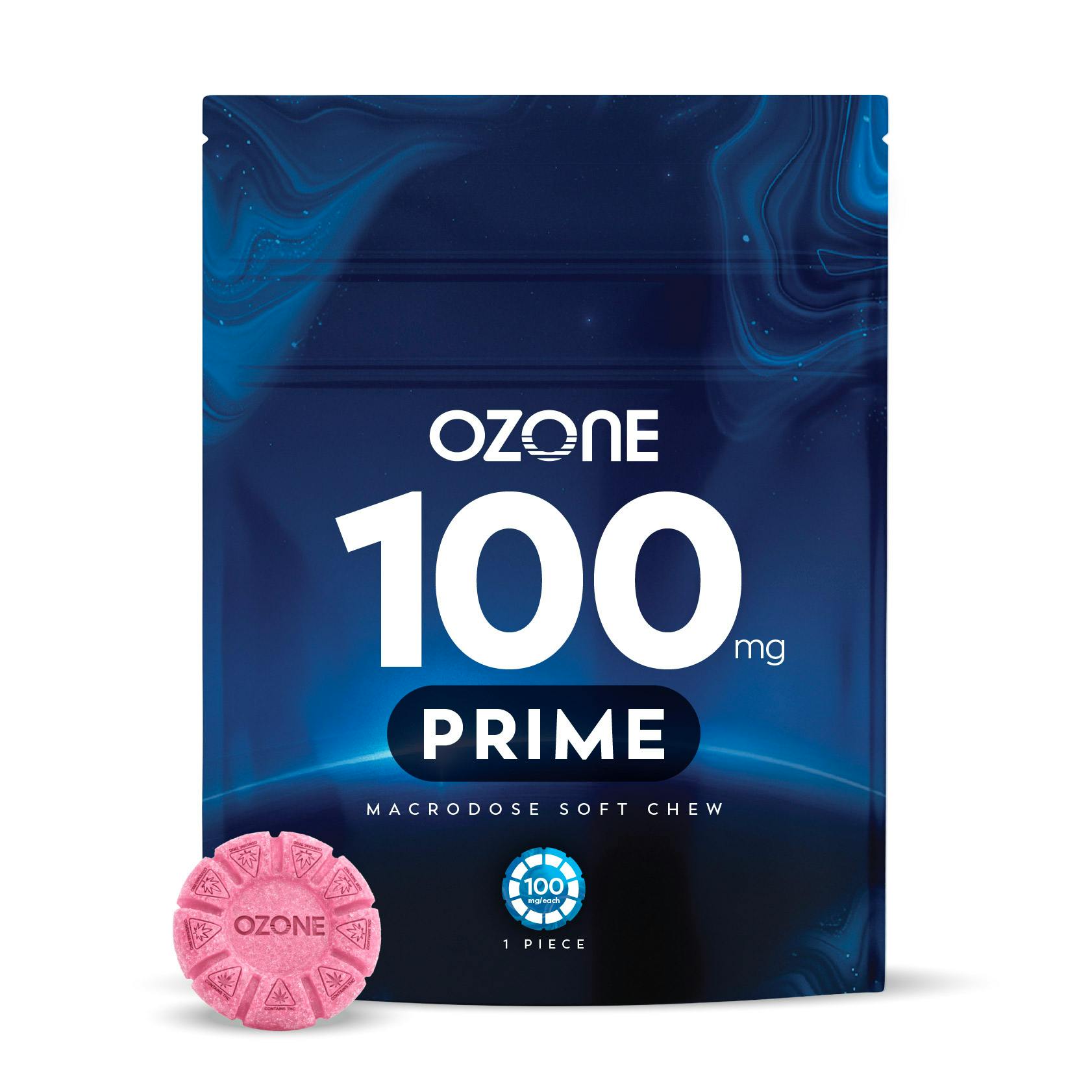 RASPBERRY LEMONADE | 1PK | PRIME MACRODOSE GUMMY - 100mg | Edibles