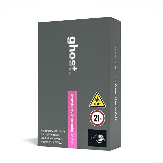 GHOST - WHITE FIRE OG - 2G ALL-IN-ONE VAPE - 2g | Vaporizers | GHOST. |  State of Mind Dispensary (Rec) | 521 Troy-Schenectady Road Latham, NY 12110