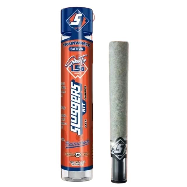 sluggers - trainwreck - disposable vape - 1.2g ny 1.5G INFUSED PRE ROLL GLASS TIP - 1.5 G - 1.5g | Pre Rolls | SLUGGERS | State of Mind Dispensary​ (Rec) mango tango vape How to clean your Flavors:Tobacco Vanilla