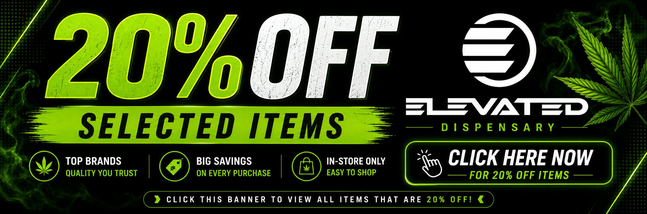 SELECTED 20% OFF