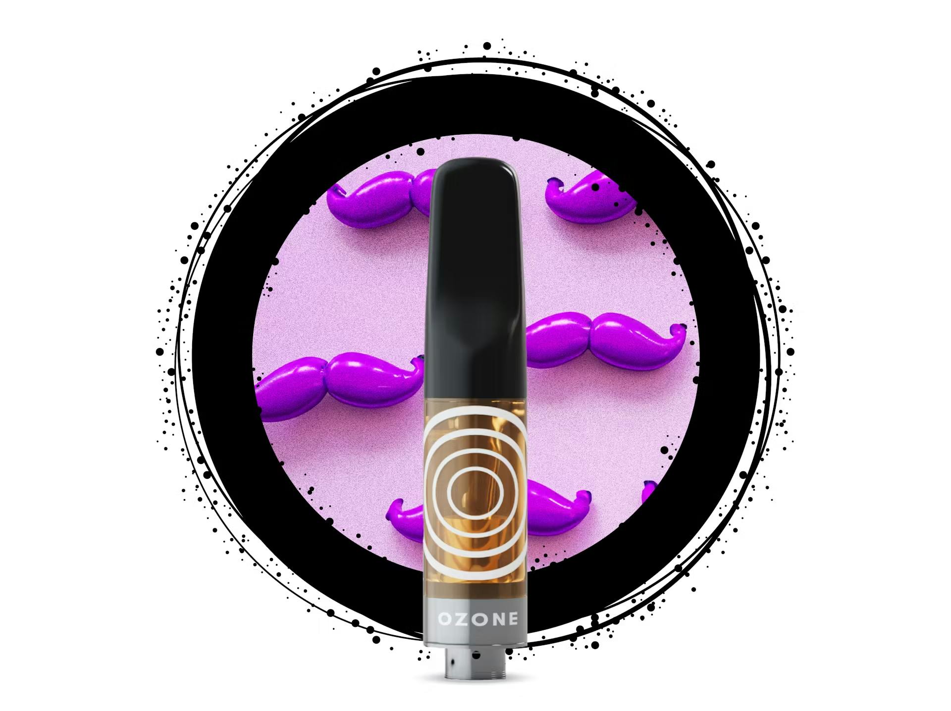 Ozone | Golden Pineapple | Vape Cartridge | .5g - 0.5g