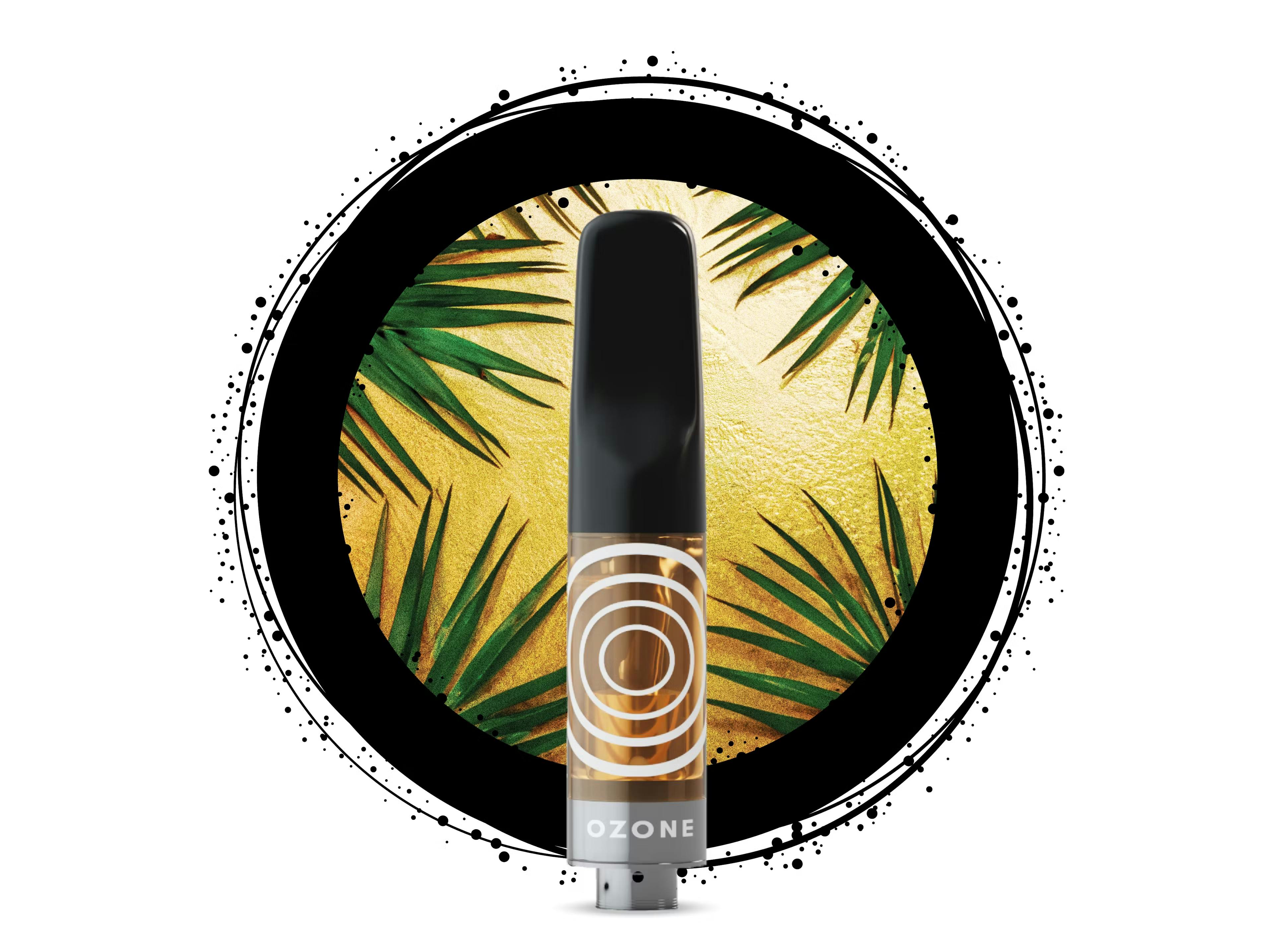 CBGリキッド　1ml　golden pineapple×３ Ozone | Golden Pineapple | Vape Cartridge | .5g - 0.5g