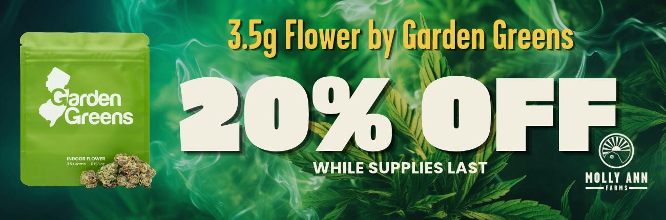 20% off Garden Greens 8ths