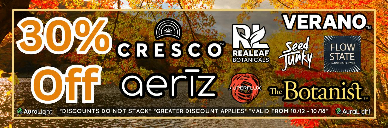 30% Brands (10/12 - 10/18)