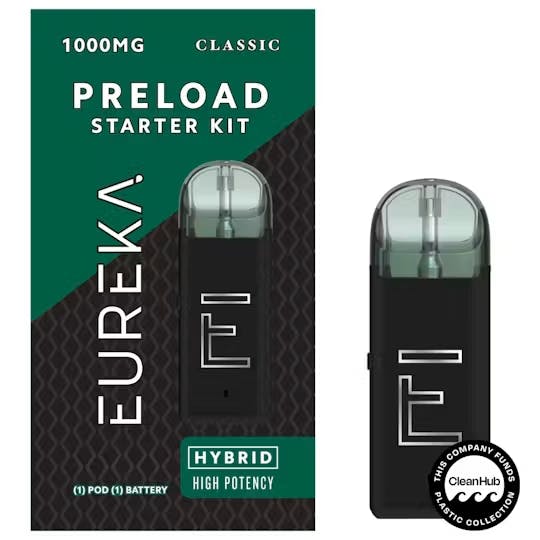 Eureka Lemonatti Cartridge w/ Battery - 1g - 1g | Vaporizers | Eureka |  Puffin Store NJ (Rec)