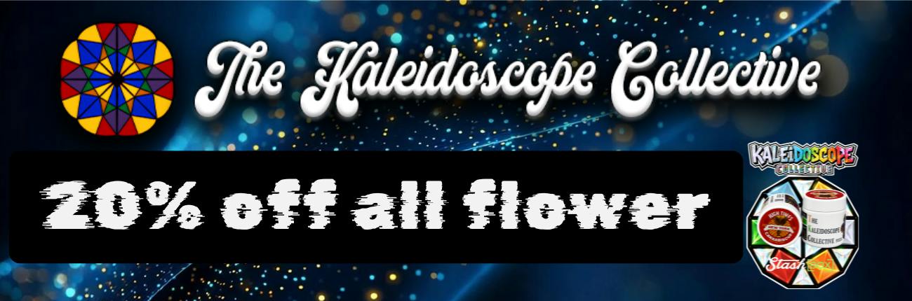The Kaleidoscope Collective 20% off flower
