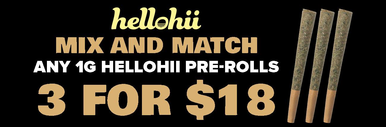 HelloHii Pre-Rolls