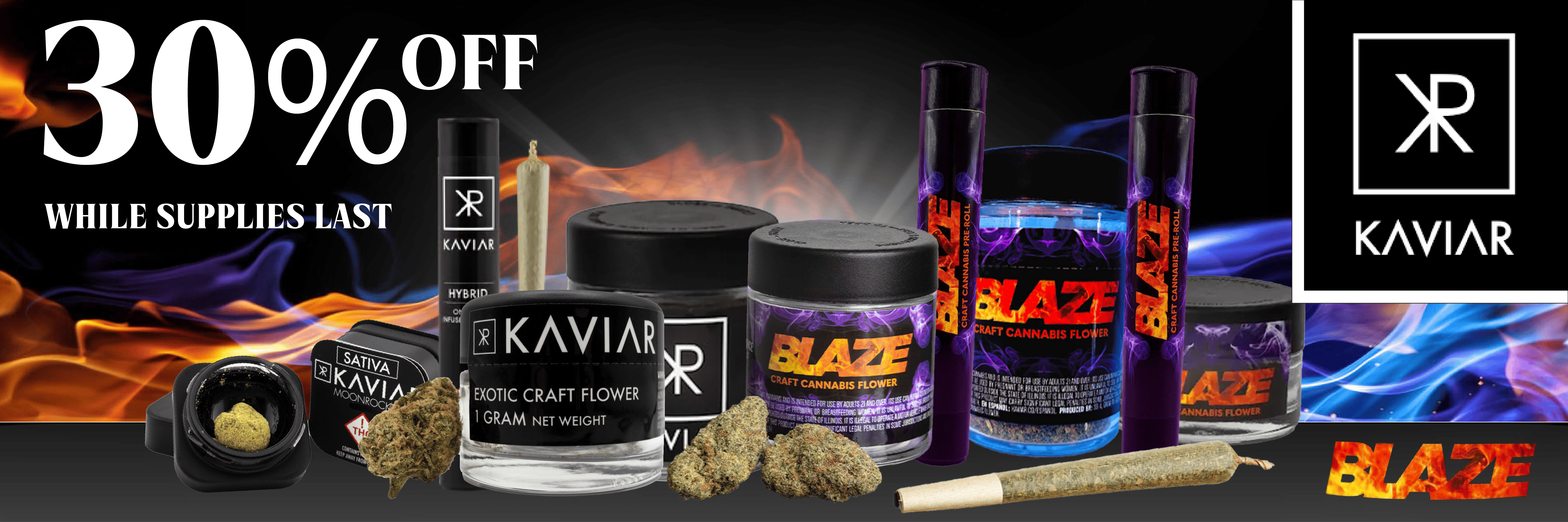 Kaviar & Blaze Sale