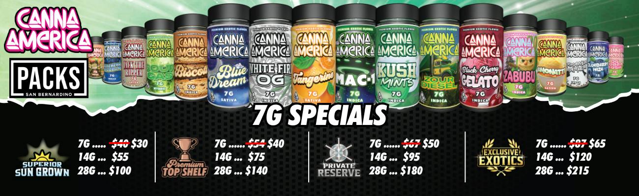 Canna America 7G Specials