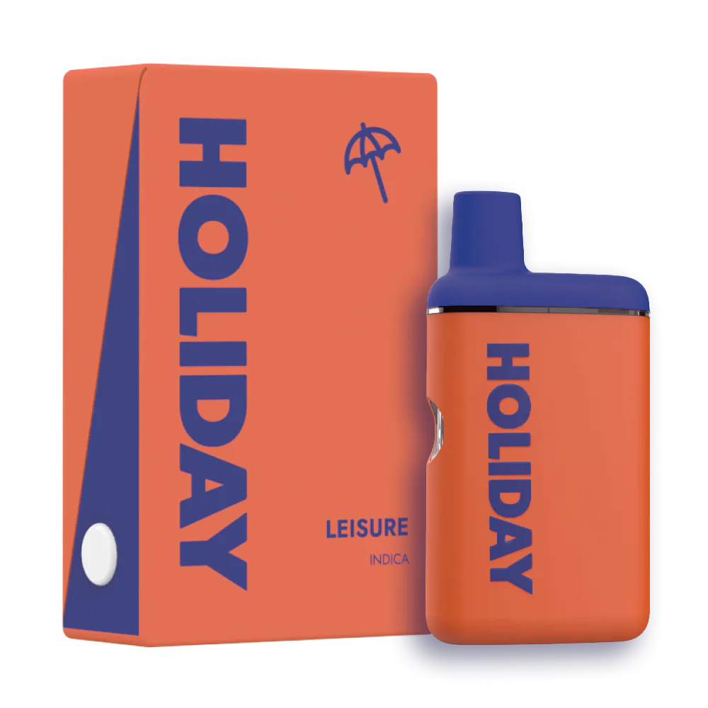 Holiday | Leisure | Disposable Vape | 1g - 1g | Vaporizers | Holiday | Holy Buds Holiday | Leisure | Disposable Vape | 1g - 1g | Vaporizers | Holiday | Holy Buds