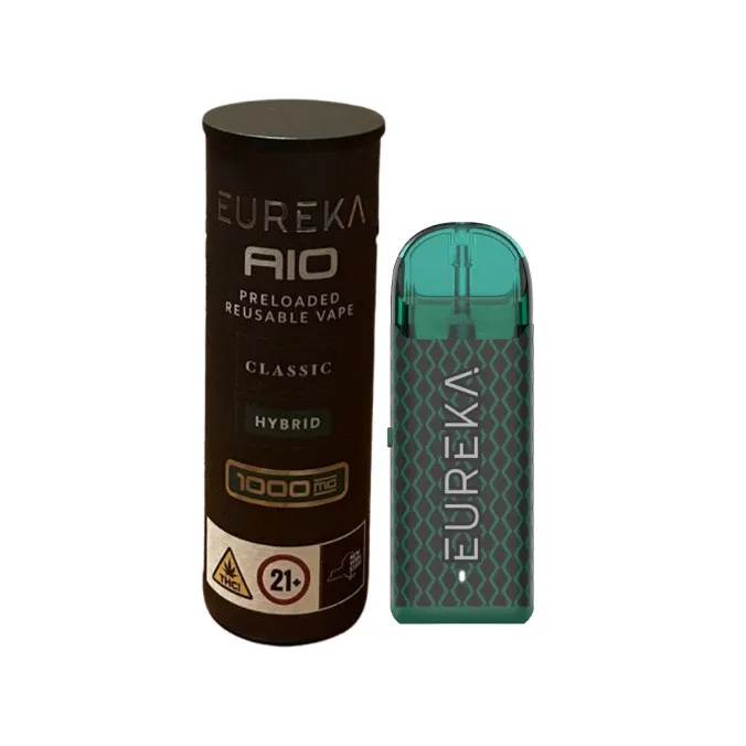 Eureka Classic | 1000mg AIO | Mimosa - 1g | Vaporizers | Eureka | Holy Buds Eureka Classic | 1000mg AIO | Mimosa - 1g | Vaporizers | Eureka | Holy Buds