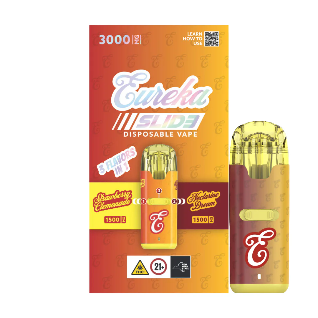Eureka | Fusion Vape| Strawberry Clemonade Nectarine Dream| 3g - 3g | Vaporizers | Eureka | Holy Buds Eureka | Fusion Vape| Strawberry Clemonade Nectarine Dream| 3g - 3g | Vaporizers | Eureka | Holy Buds