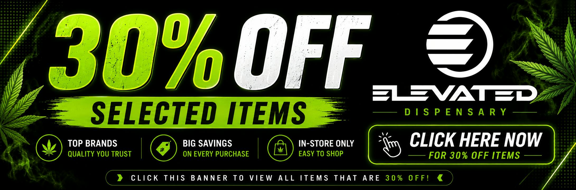 SELECTED 30% OFF