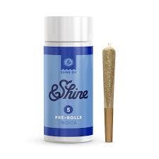 &Shine Xeno 5 Pack 2.5g - (Indica) - 2.5g | Pre Rolls