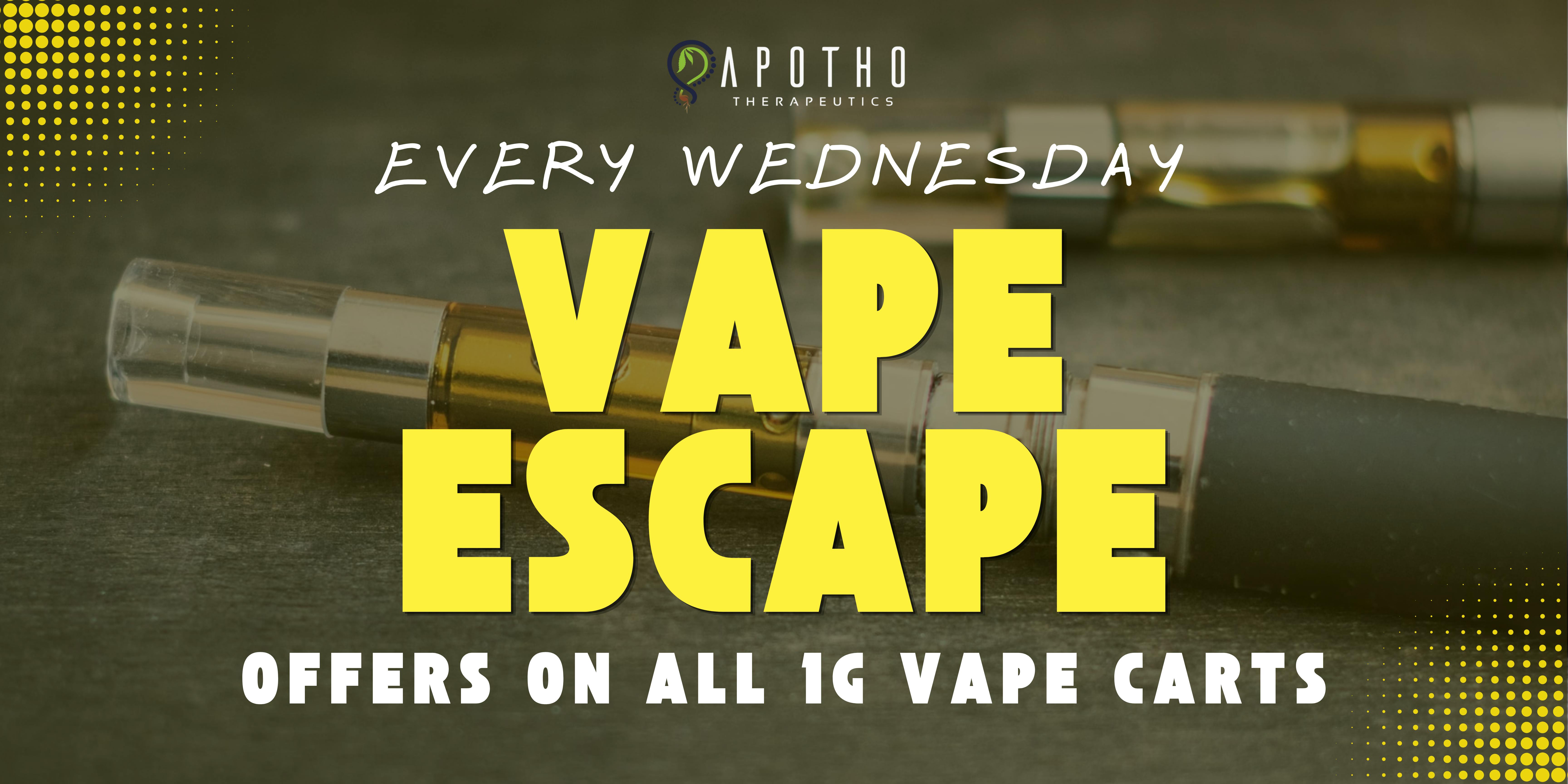 Wednesday 10% off 1g vapes