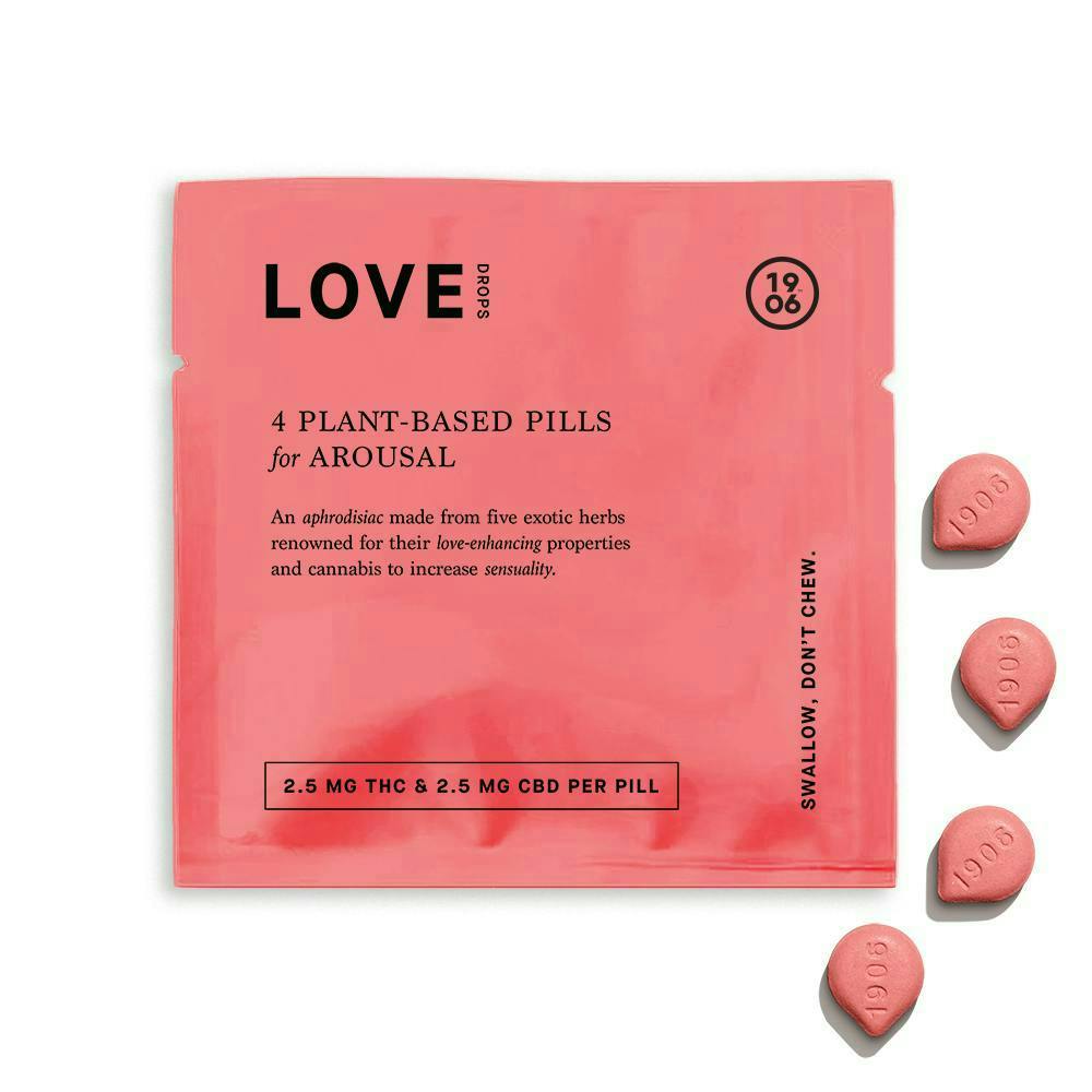 Shop recreational Love Drops 1 1 4 Pack 0.0005g Edibles by