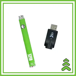 RIZE Rize Branded 510 Threaded Battery With Adjustable Volatage for Sale in Menominee, MI | RiZE Dispensary RIZE Rize Branded 510 Threaded Battery With Adjustable Volatage for Sale in Menominee, MI | RiZE Dispensary