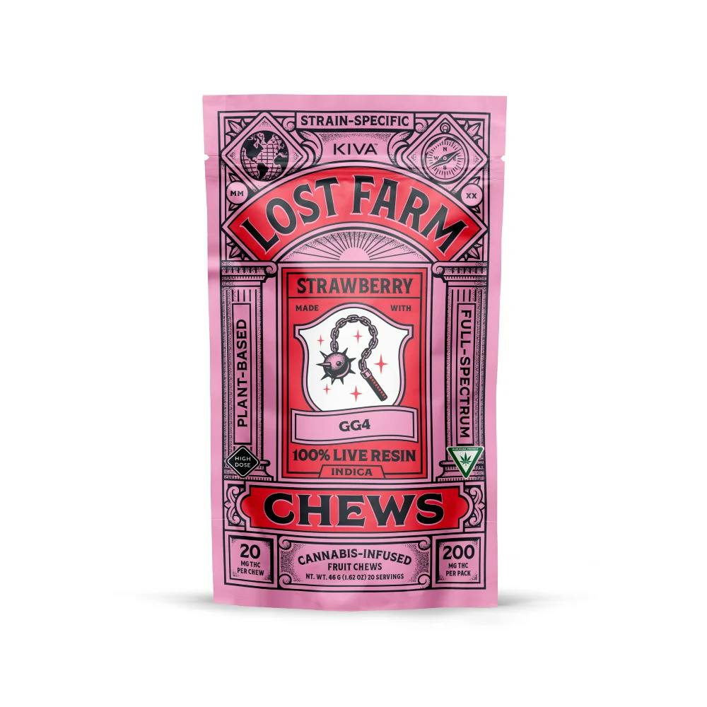 LOST FARM – Golden Pineapple X Bahama Berry | Live Rosin Gummies