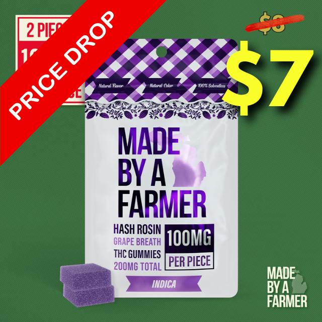 MADE BY A FARMER – Green Apple | Full Spectrum Gummies - 200mg for