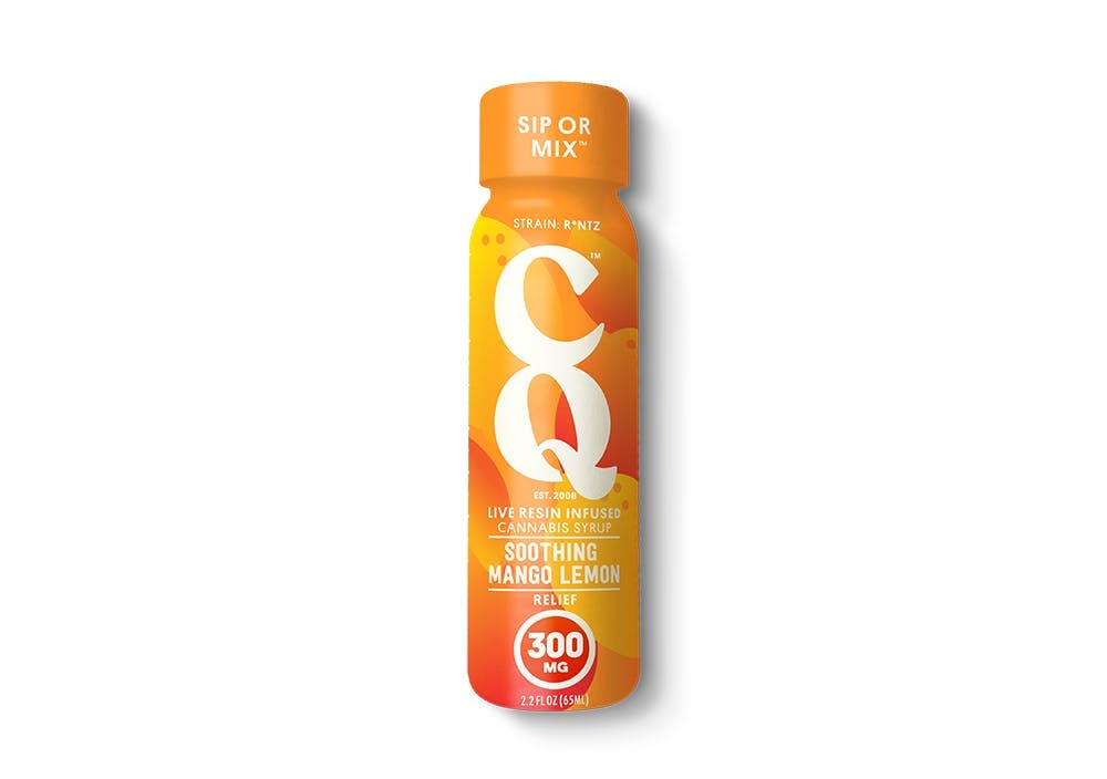 ★ツインズママ★カシー　Lemon Morning mist 180ml CQ – Soothing Mango Lemonade | 2:1 THC:CBD Live Resin Syrup