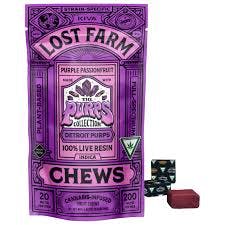 LOST FARM – Purple Passionfruit X Detroit Purps | Live Resin Chews
