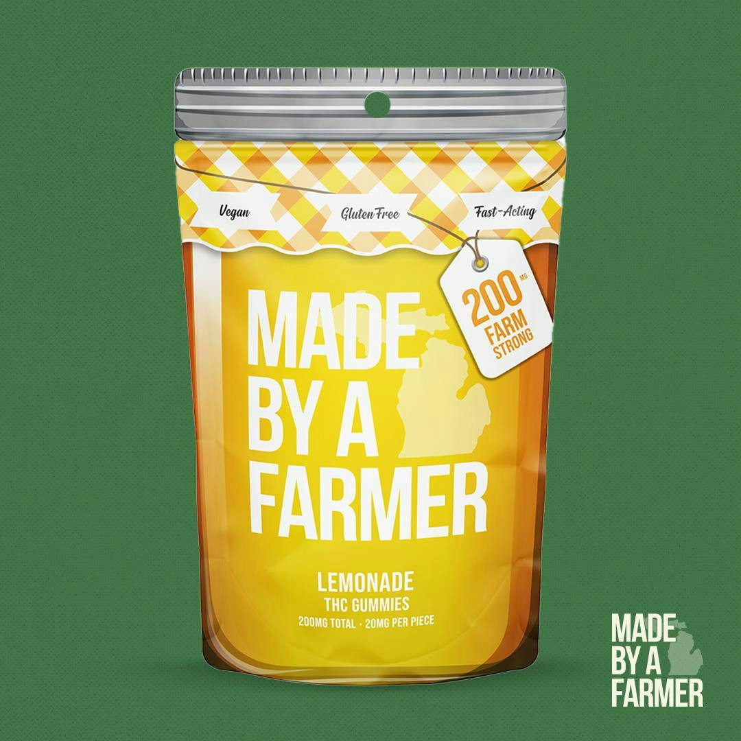 MADE BY A FARMER – Lemonade - Full Spectrum Gummies - 200mg for