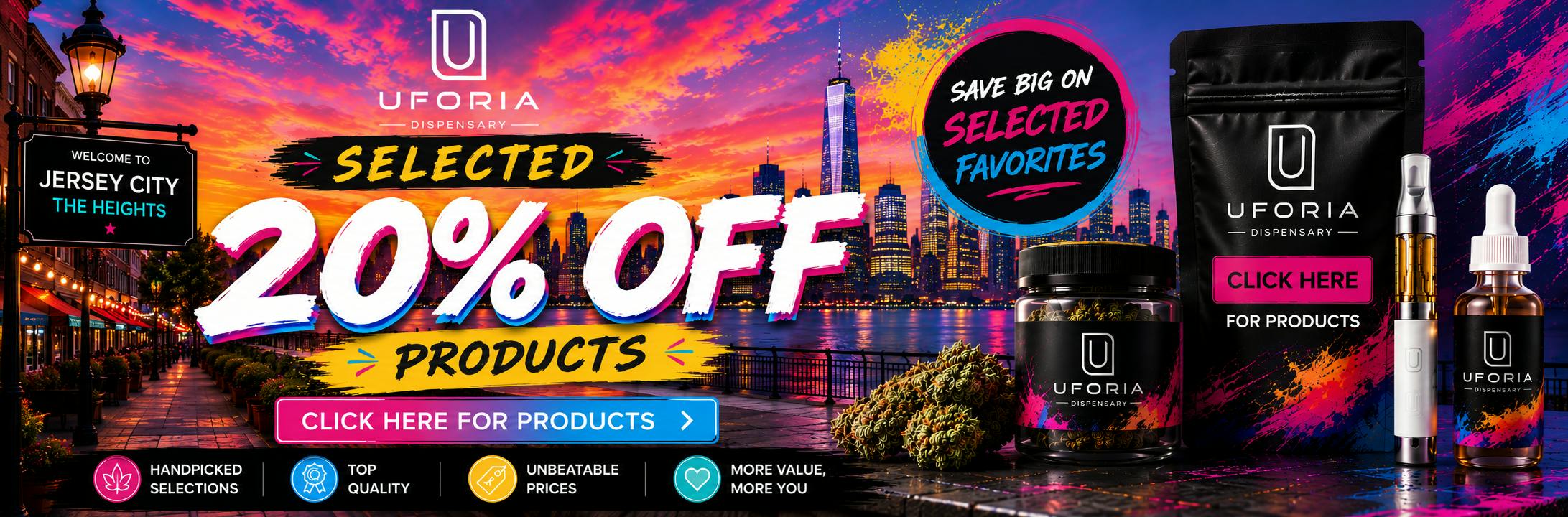 SELECTED 20% OFF