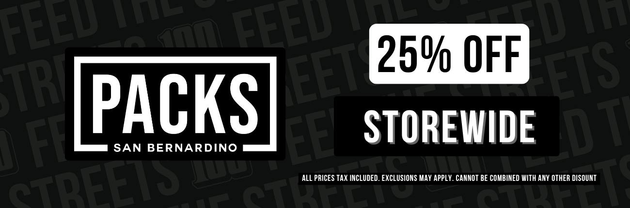 25% Off Storewide!!!