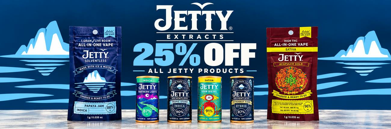 25% Off All Jetty Vapes