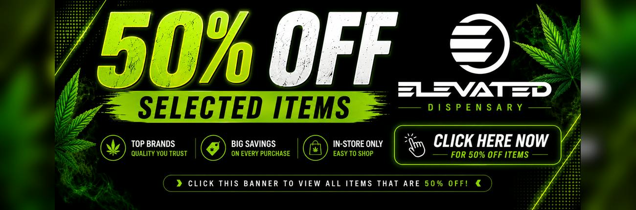 SELECTED 50% OFF