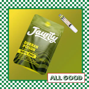 Jaunty | Blackberry Kush | AIO Vape | Indica | 1.5g - 1.5g | Vapes | Jaunty | All Good Dispensary (Rec) | 3405 Avenue H Brooklyn, NY 11210 Jaunty | Blackberry Kush | AIO Vape | Indica | 1.5g - 1.5g | Vapes | Jaunty | All Good Dispensary (Rec) | 3405 Avenue H Brooklyn, NY 11210