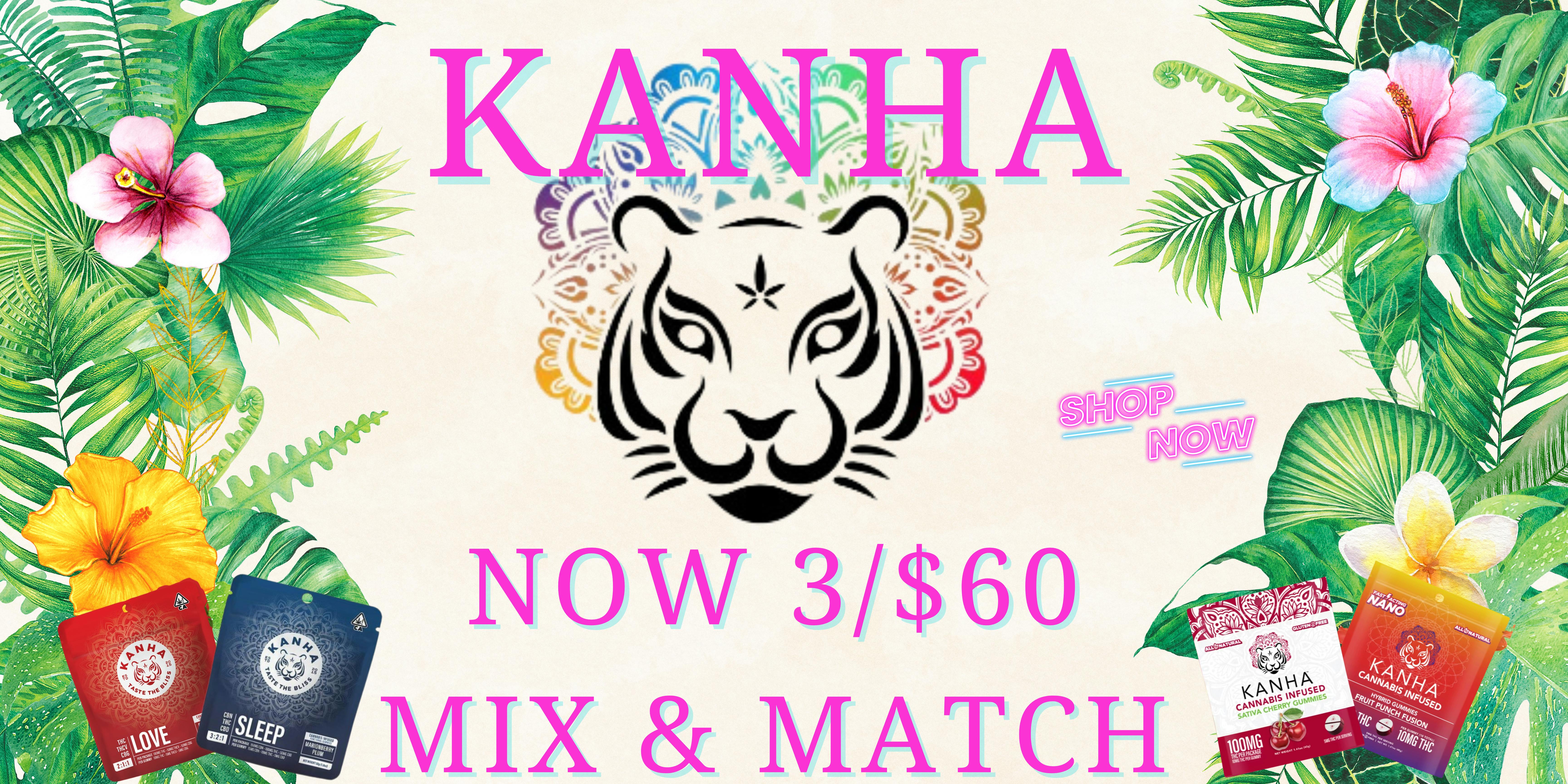 Kanha Gummies: 3/$60