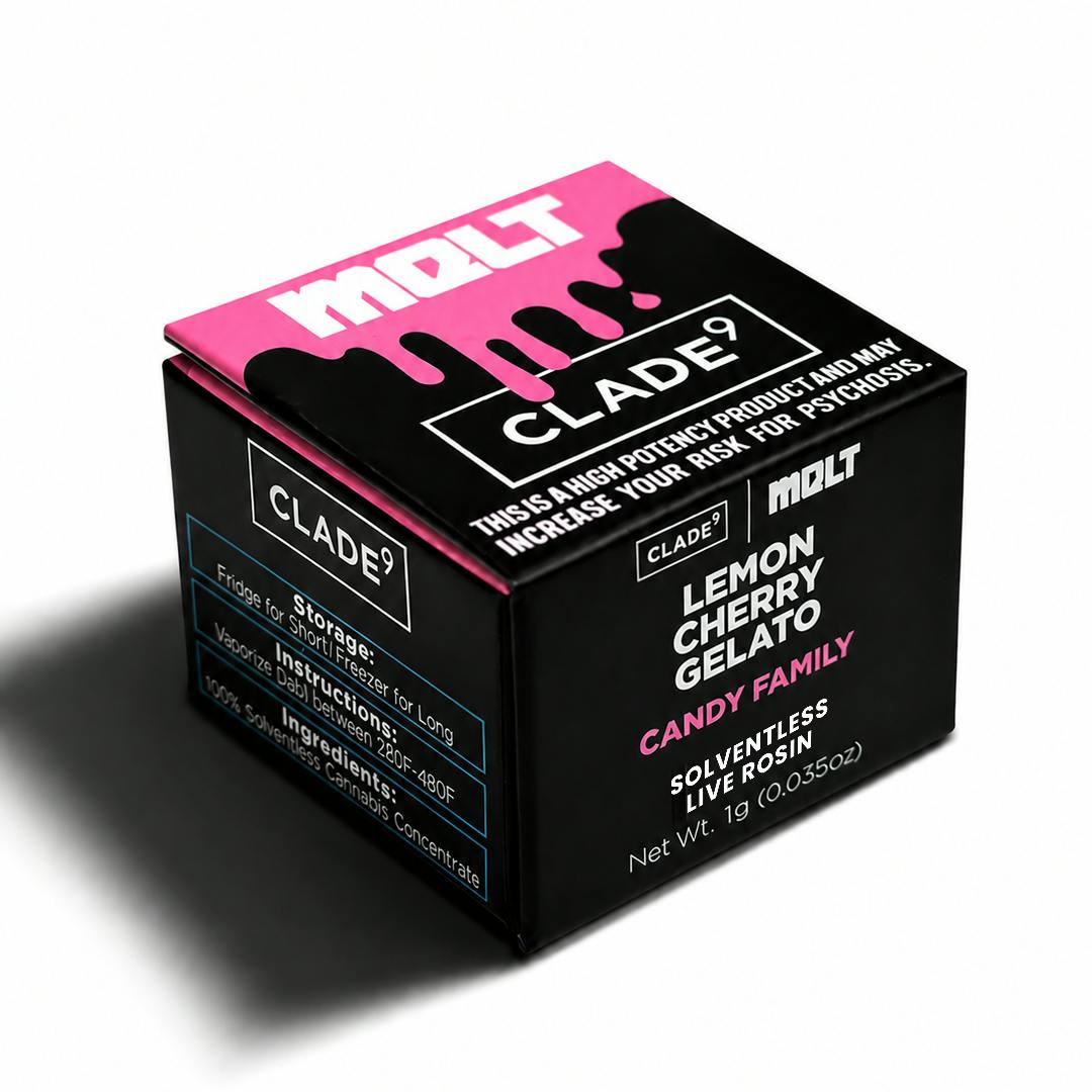 MELT | LEMON CHERRY GELATO | 1G SOLVENTLESS ROSIN - 1g | MELT