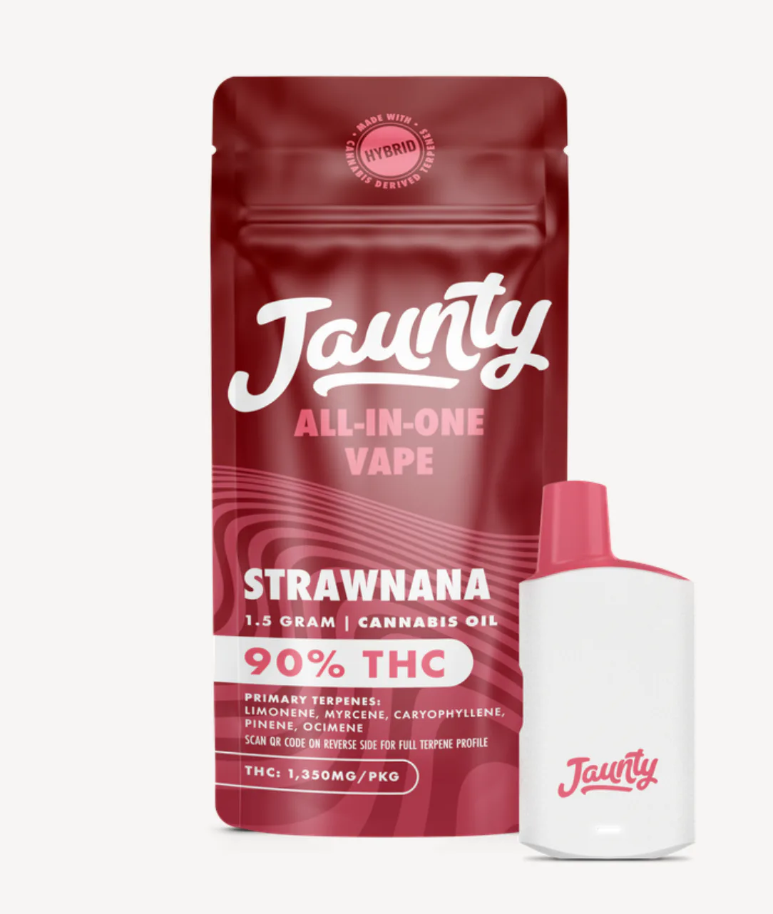 Shop Jaunty - Strawnana - Vape AIO - 1.5g - 1.5g in New York City | SeshNYC Shop Jaunty - Strawnana - Vape AIO - 1.5g - 1.5g in New York City | SeshNYC