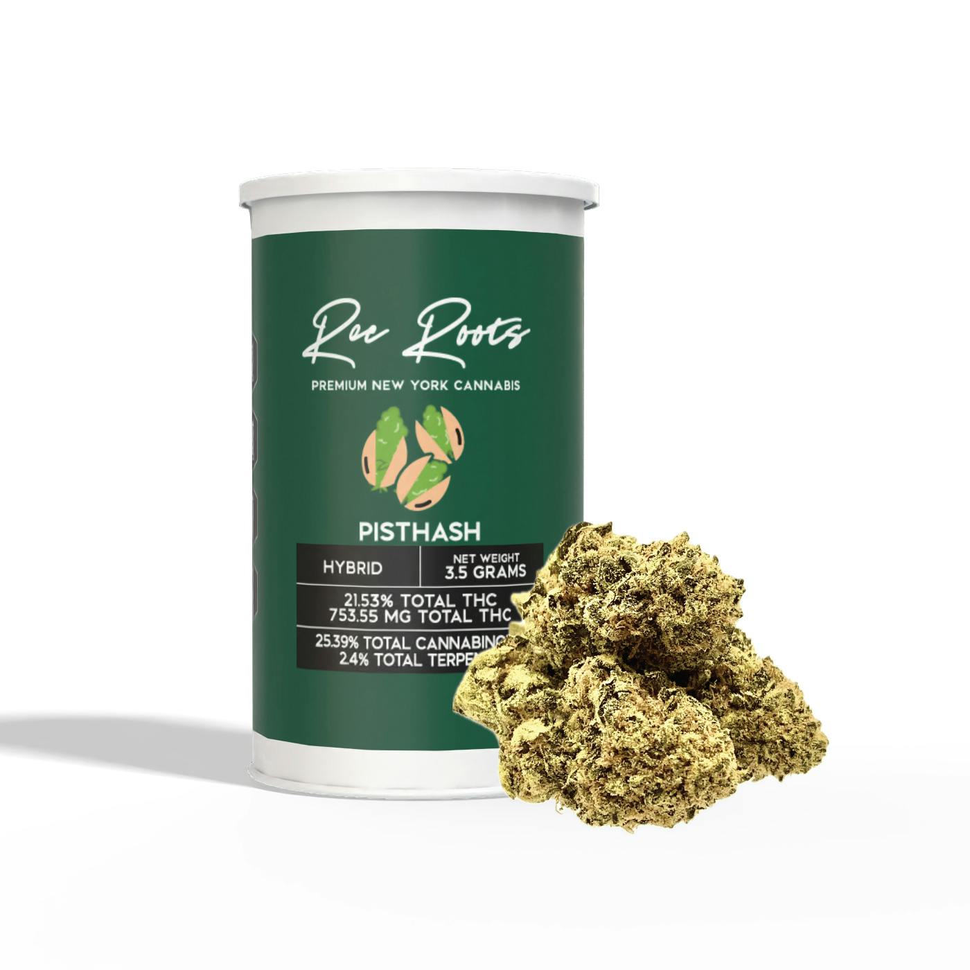 Shop Rec Roots - Pisthash - Flower - 3.5 - 3.5g in New York City | SeshNYC